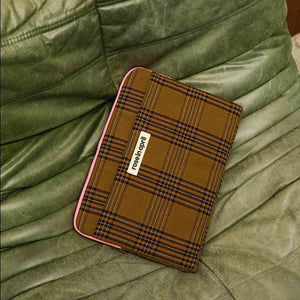 Housse d'ordinateur 'Octave' 13-14" Carreaux tartan | ROSE IN APRIL