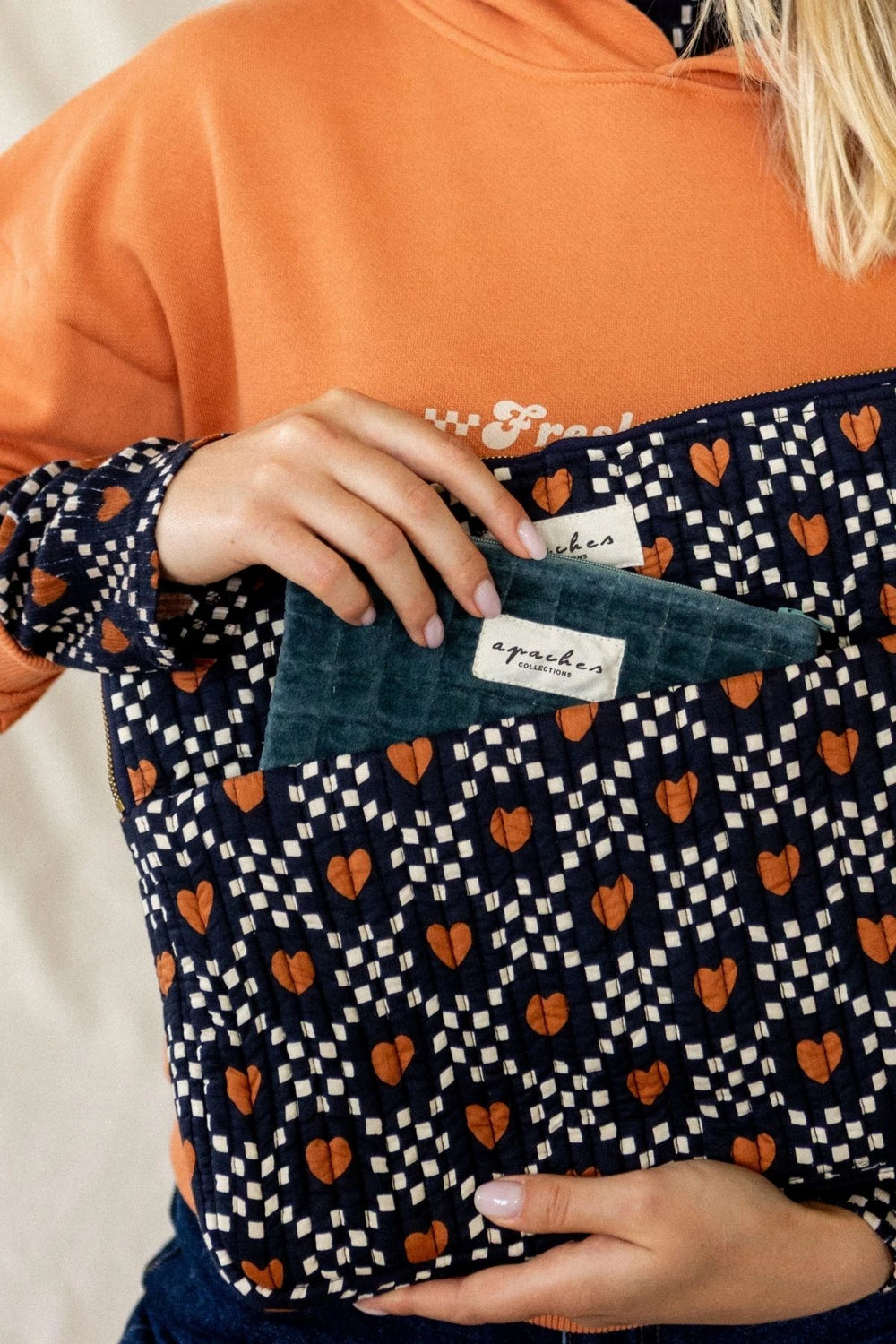 Pochette d'ordinateur 'Ohos' Amor Météorite | APACHES COLLECTIONS