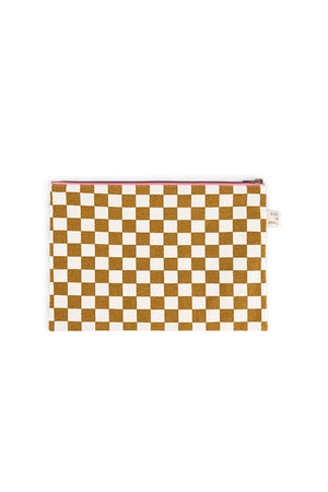 Pochette 'Lili' Damier Caramel | ROSE IN APRIL