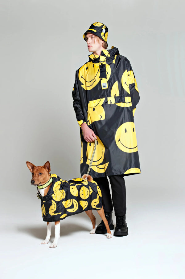 Poncho de pluie 'All Smiles x Smiley' | RAINKISS