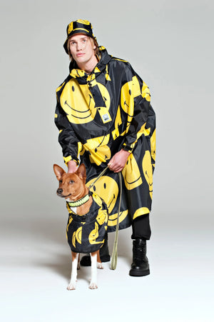 Poncho de pluie 'All Smiles x Smiley' | RAINKISS