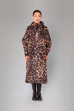 Poncho de pluie 'Dark Leopard' | RAINKISS