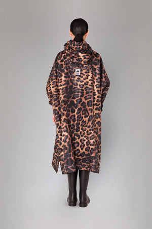 Poncho de pluie 'Dark Leopard' | RAINKISS