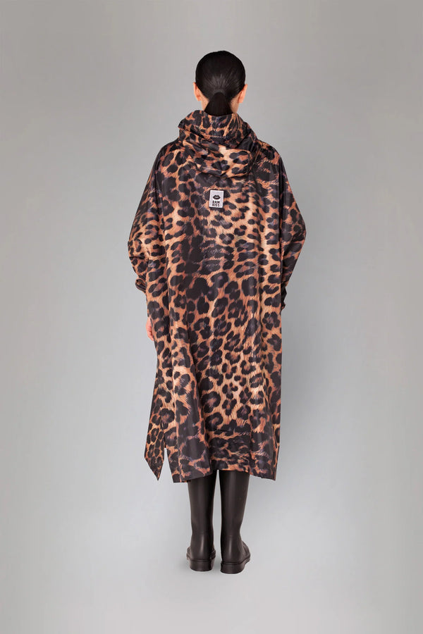 Poncho de pluie 'Dark Leopard' | RAINKISS