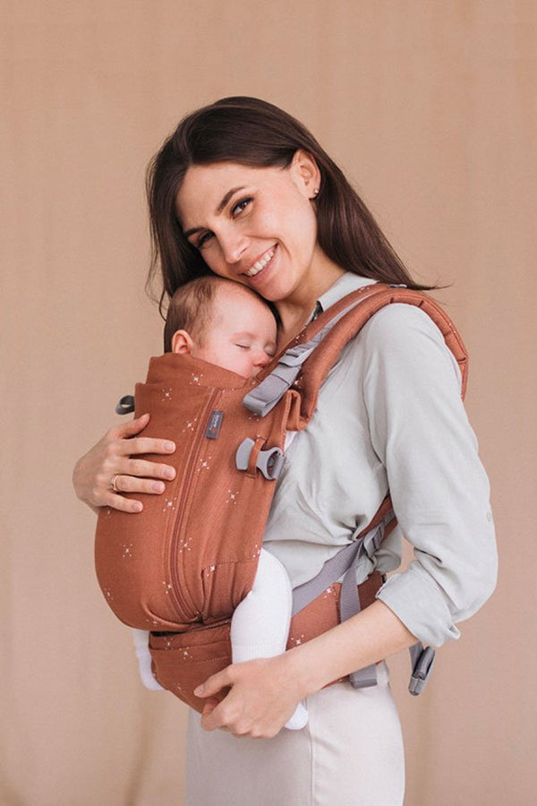 Porte-bébé 'ONE' Caramel | LOVE AND CARRY