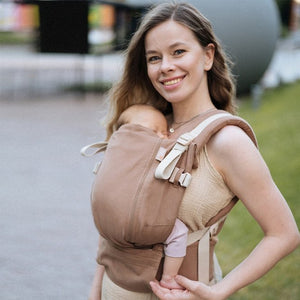 Porte-bébé 'ONE' Pécan | LOVE AND CARRY