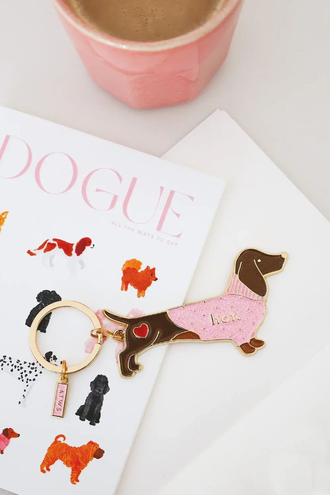 Porte-clés 'Hot Daschund' | ALL THE WAYS TO SAY
