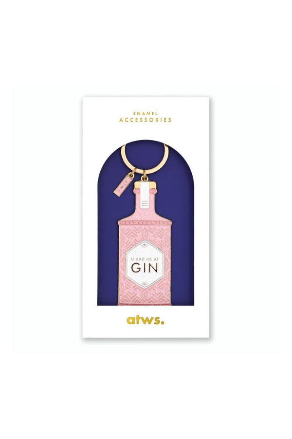 Porte-clés 'U Had Me at Gin' | ALL THE WAYS TO SAY