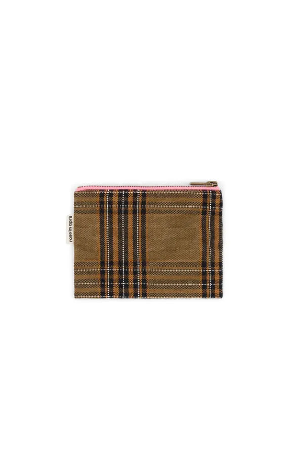 Porte-monnaie 'Marie' Carreaux tartan | ROSE IN APRIL