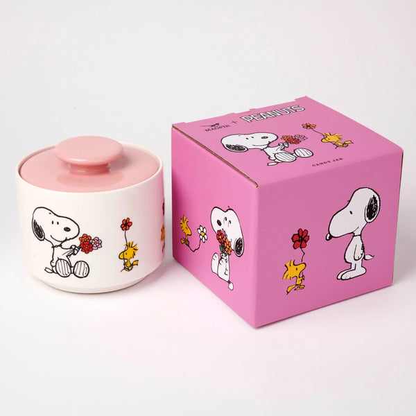 Bonbonnière 'Snoopy' Rose | PEANUTS X MAGPIE