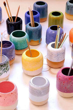 Pot à crayons 'Pen' en céramique | STUDIO ARHOJ