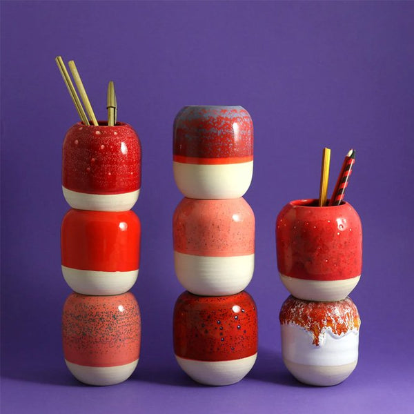 Pot à crayons 'Pen' en céramique | STUDIO ARHOJ
