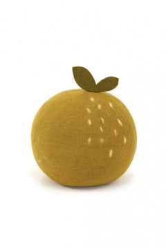 Pouf Pomme XL en laine feutrée | MUSKHANE