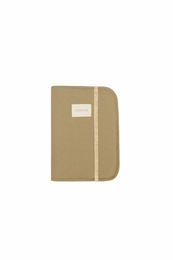 Protège-carnet de santé Poema 'Opera' A5 Olive Green | NOBODINOZ