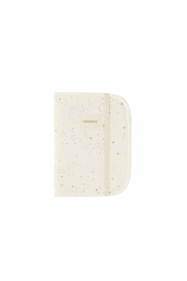 Protège-carnet de santé 'Stories' A5 Natural Milky Way | NOBODINOZ