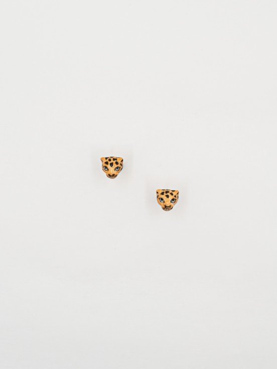 Puces d'oreilles Léopard | NACH BIJOUX