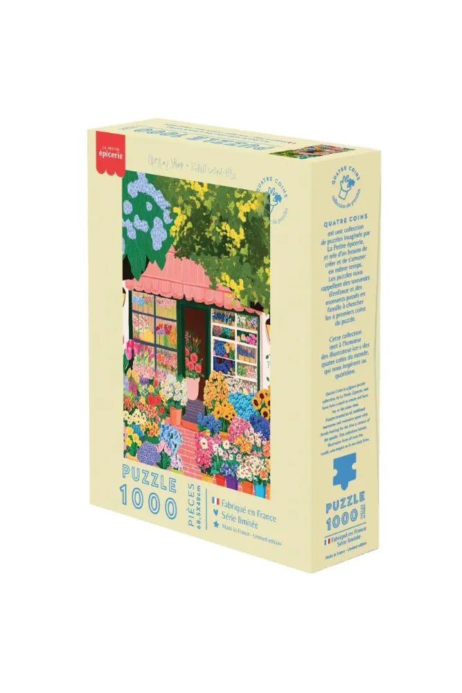 Puzzle 1000 pièces 'Floral Shop' par Studio Grand-Père | LA PETITE ÉPICERIE