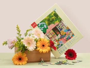 Puzzle 1000 pièces 'Floral Shop' par Studio Grand-Père | LA PETITE ÉPICERIE