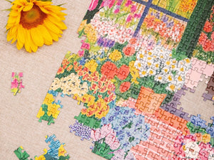 Puzzle 1000 pièces 'Floral Shop' par Studio Grand-Père | LA PETITE ÉPICERIE