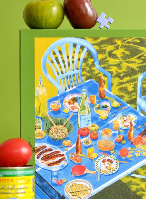 Puzzle 1000 pièces 'Manger dehors' | JOUR FÉRIÉ