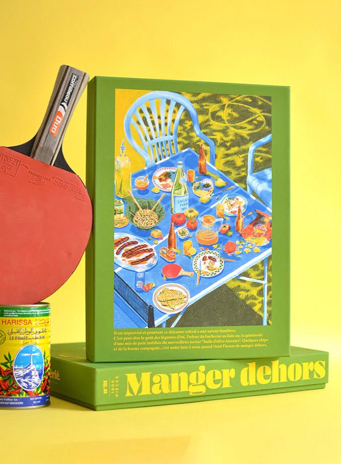 Puzzle 1000 pièces 'Manger dehors' | JOUR FÉRIÉ