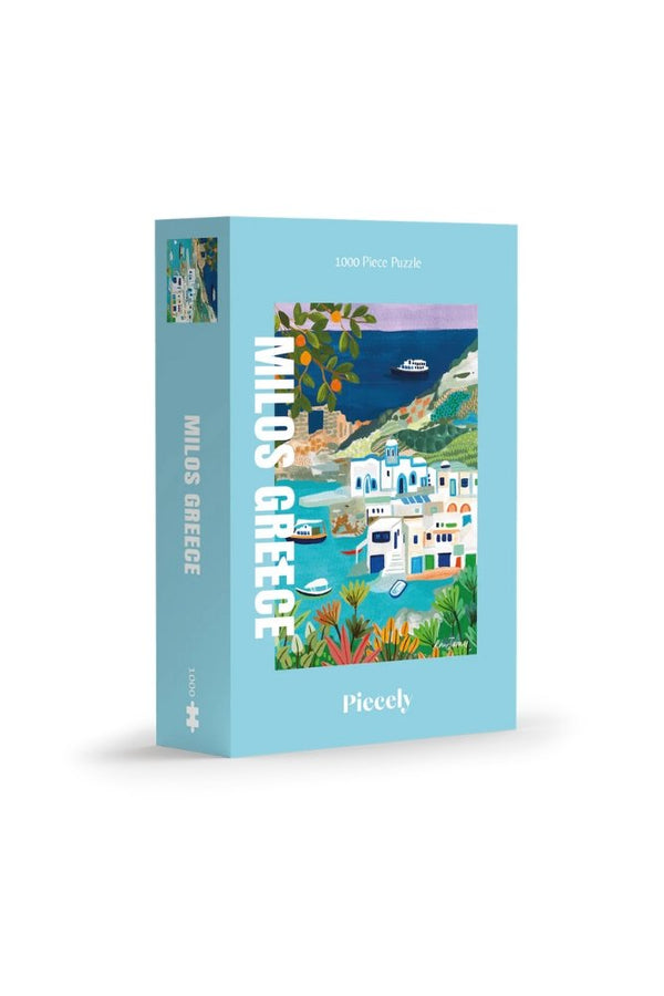 Puzzle 1000 pièces 'Milos Greece' | PIECELY