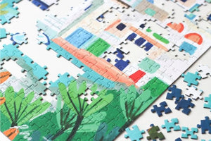 Puzzle 1000 pièces 'Milos Greece' | PIECELY