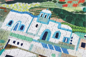 Puzzle 1000 pièces 'Milos Greece' | PIECELY