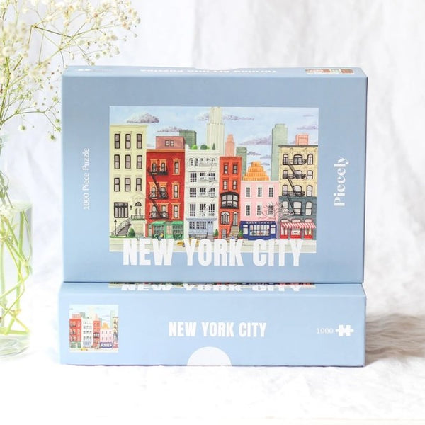 Puzzle 1000 pièces 'New York City' | PIECELY