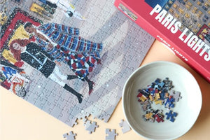 Puzzle 1000 pièces 'Paris Lights' | PIECELY