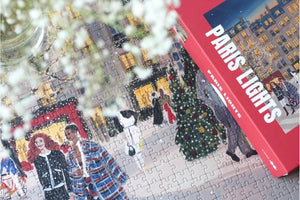 Puzzle 1000 pièces 'Paris Lights' | PIECELY