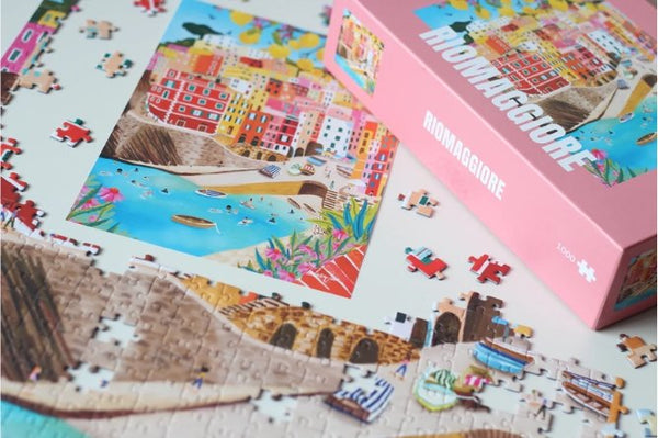Puzzle 1000 pièces 'Riomaggiore' | PIECELY