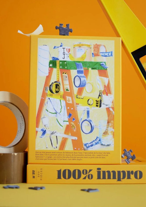 Puzzle 500 pièces '100% impro' | JOUR FÉRIÉ