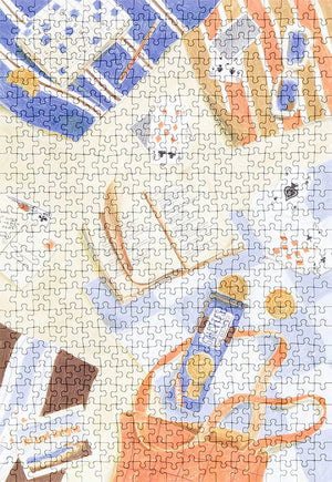 Puzzle 500 pièces 'Du sable entre les pages' | JOUR FÉRIÉ