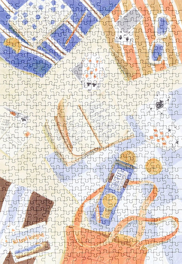 Puzzle 500 pièces 'Du sable entre les pages' | JOUR FÉRIÉ