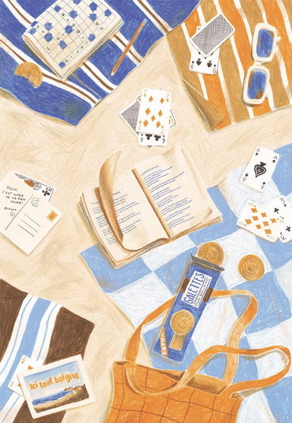 Puzzle 500 pièces 'Du sable entre les pages' | JOUR FÉRIÉ