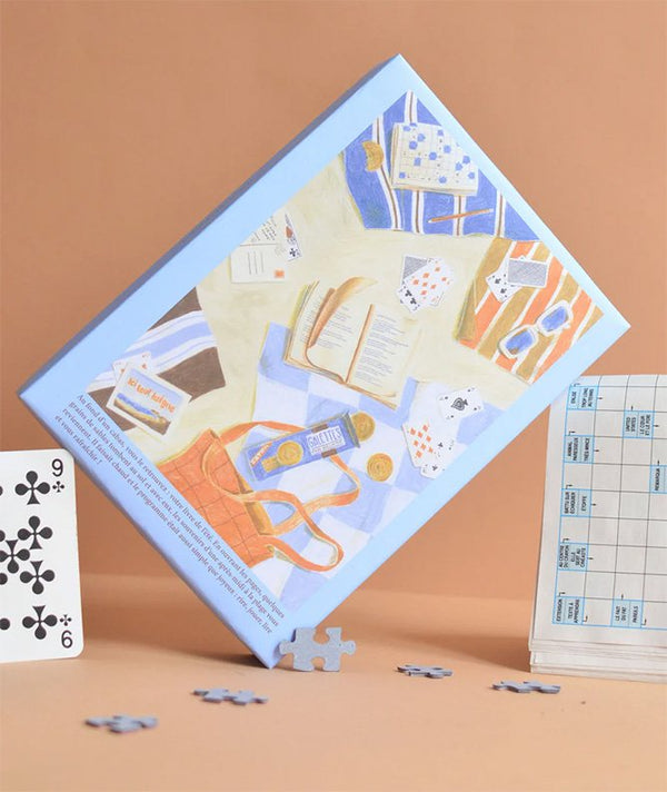 Puzzle 500 pièces 'Du sable entre les pages' | JOUR FÉRIÉ