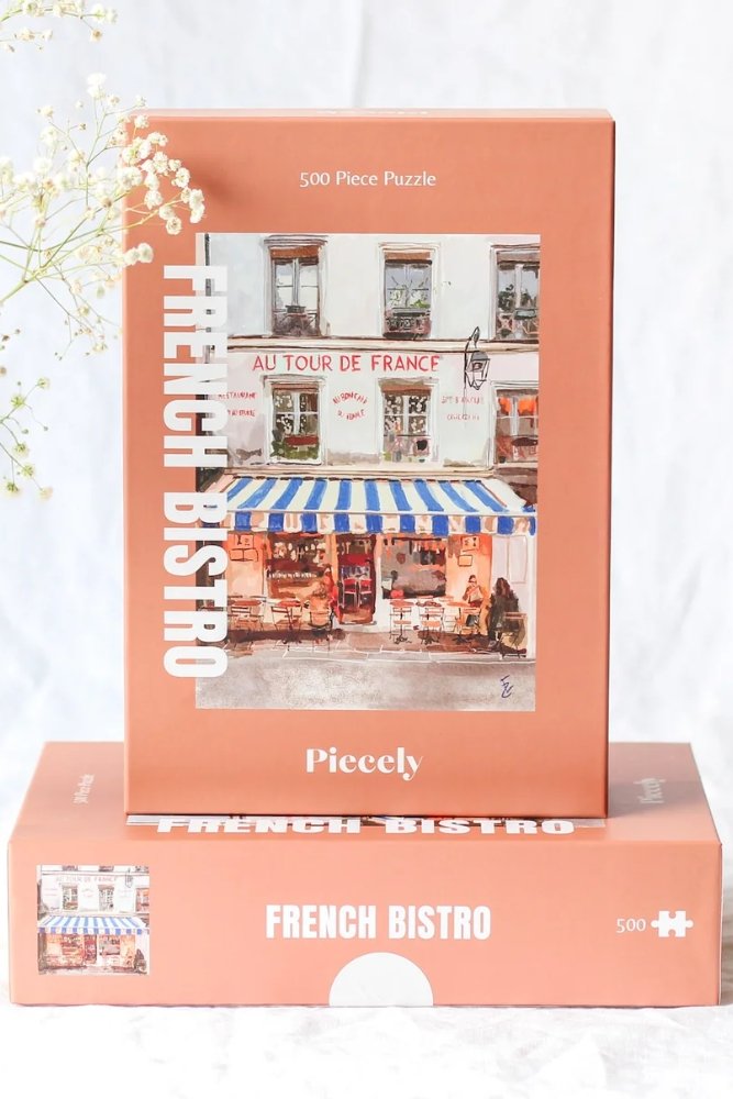 Puzzle 500 pièces 'French Bistro' | PIECELY