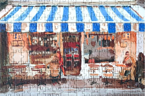Puzzle 500 pièces 'French Bistro' | PIECELY