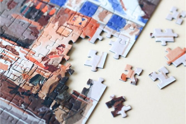 Puzzle 500 pièces 'French Bistro' | PIECELY