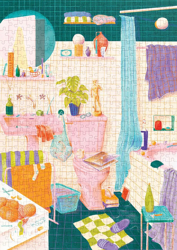 Puzzle 500 pièces 'Soirée mousse' | JOUR FÉRIÉ