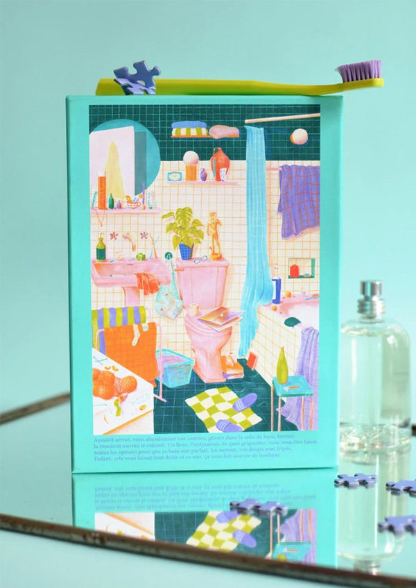 Puzzle 500 pièces 'Soirée mousse' | JOUR FÉRIÉ