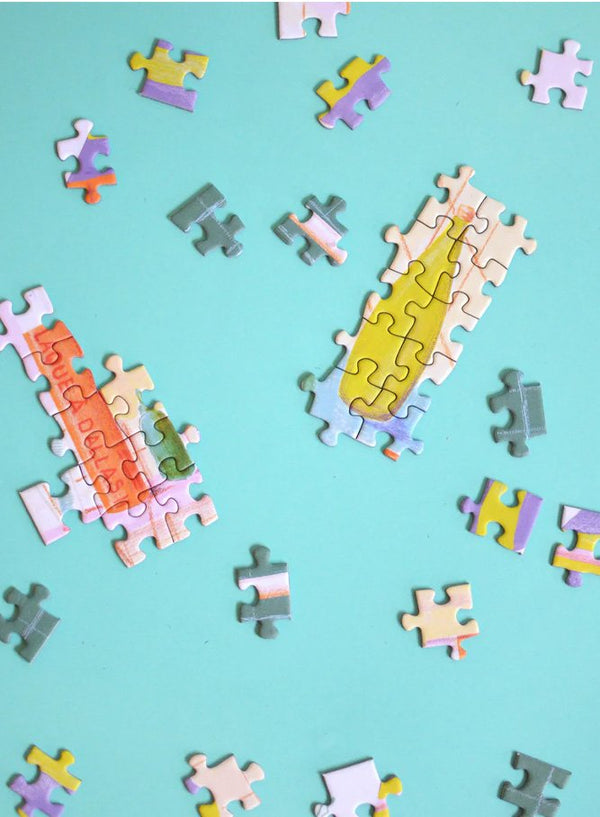 Puzzle 500 pièces 'Soirée mousse' | JOUR FÉRIÉ