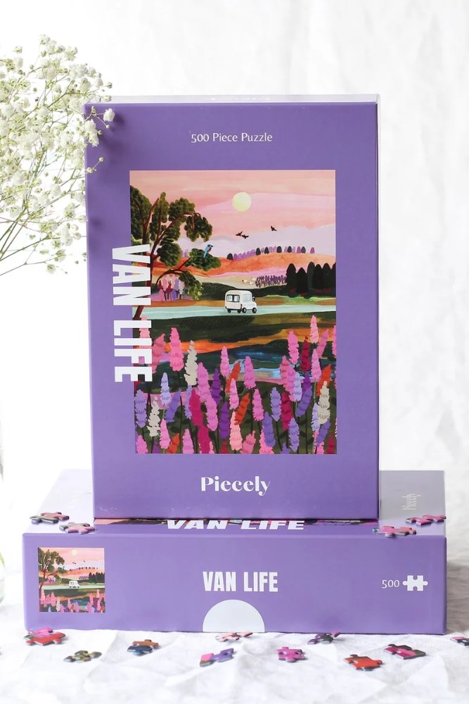 Puzzle 500 pièces 'Van Life' | PIECELY