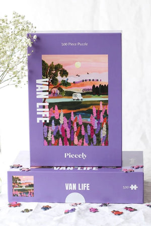 Puzzle 500 pièces 'Van Life' | PIECELY