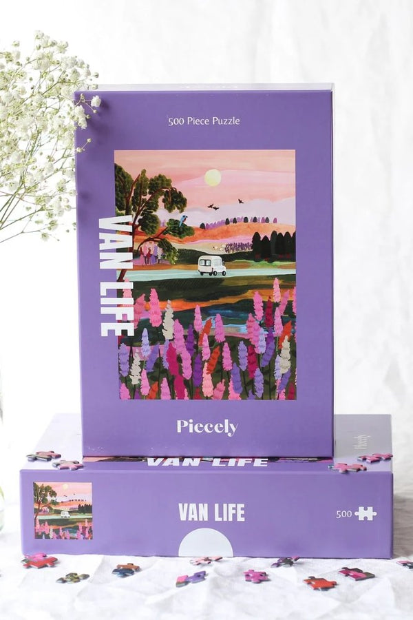 Puzzle 500 pièces 'Van Life' | PIECELY