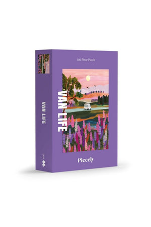 Puzzle 500 pièces 'Van Life' | PIECELY