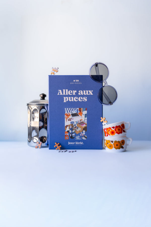 Puzzle 'Aller aux puces' 500 pièces