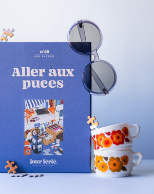 Puzzle 'Aller aux puces' 500 pièces