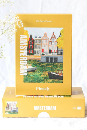 Puzzle 500 pièces 'Amsterdam' | PIECELY